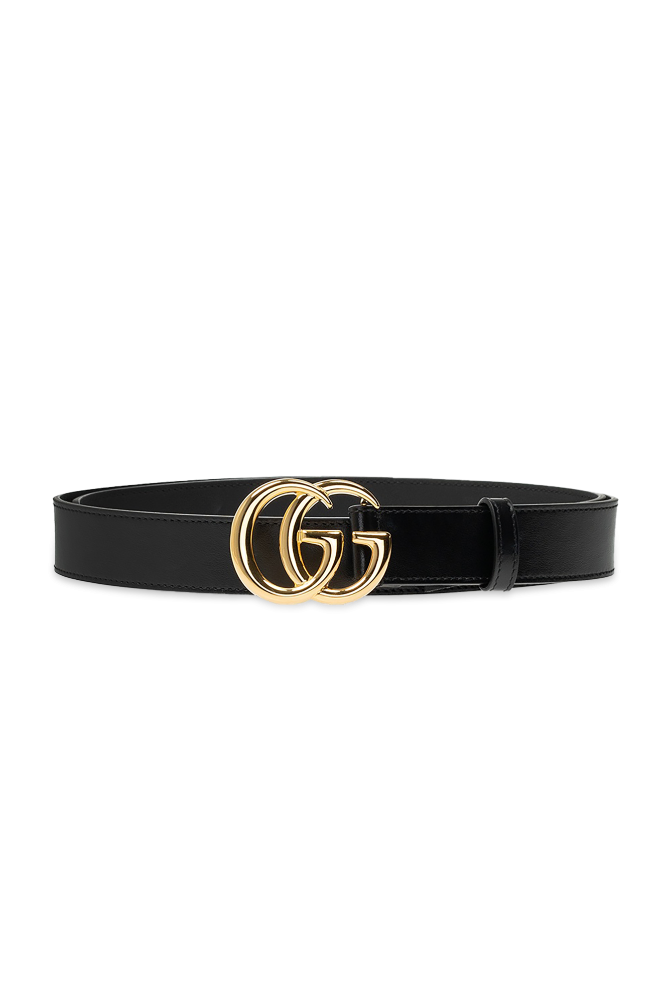 Gucci 18kt white gold diamond GG running single earring Biname fmedShops Azerbaijan Black Leather belt with logo Gucci